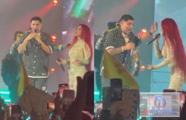 Karol G tira coqueteo a Eduin Caz. Karol G y Eduin Caz
