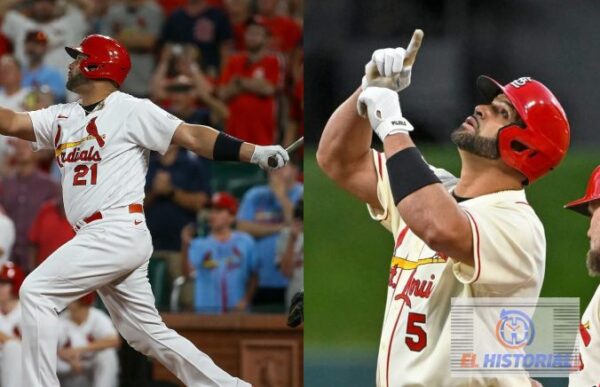 Dominicanos en New York piden a Pujols un año más para superar a Babe Ruth en Jonrones